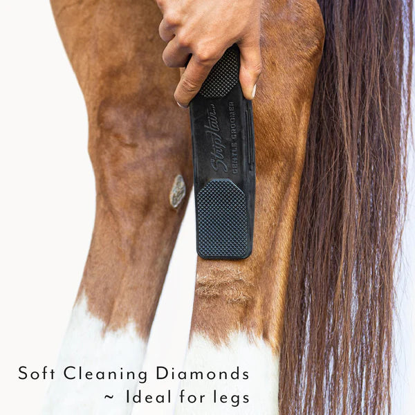 StripHair 6-in-1 Shedding Grooming Massage Brush for Horses