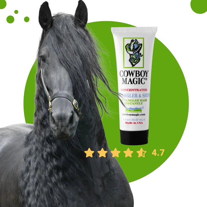 Cowboy Magic Detangler & Shine 16 Oz - Districante E Lucidante Per Cavalli - Foto 1